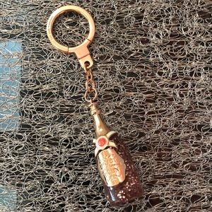 Kate Spade Toast of the Town keychain